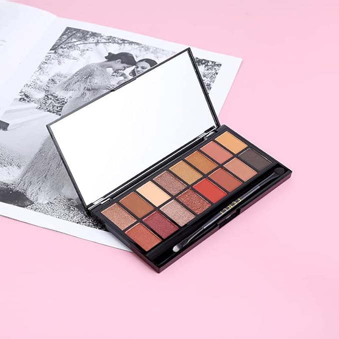 RUIGPRO Pro 16 Shades Eyeshadow Palette + 20
