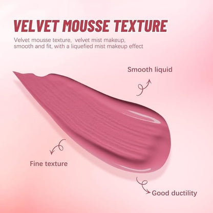 Liquid Blush,Soft Cream Face Blush, Dewy Cheek Tint, - HOPE)