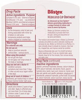 Lip Medicated Ointment (Pack of 6)