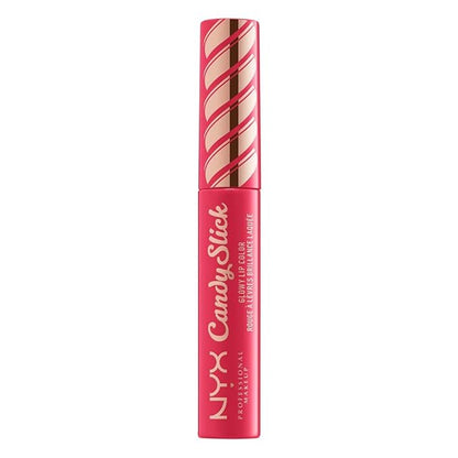 NYX PROFESSIONAL MAKEUP Candy Slick Glowy Lip Color Gloss - Watermelon Taffy (Coral Pink)