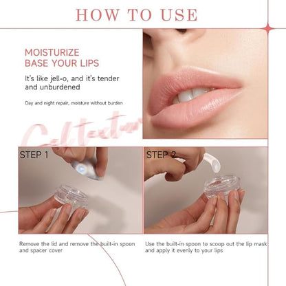 AKARY Gold Spun Lip Mask Moisturizer Nourishing