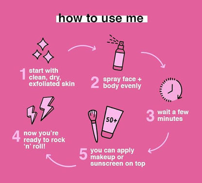 b.tan Face & Body Self Tanner Glowing