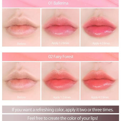 Sparkle Cute Changes Color Lip Balm color