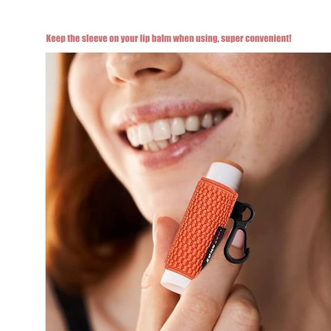 5PCS Lip Balm Holder Lipstick Sleeves