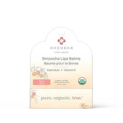 ORGANIC SMOOCHA ORGANIC LIP BALM Peach