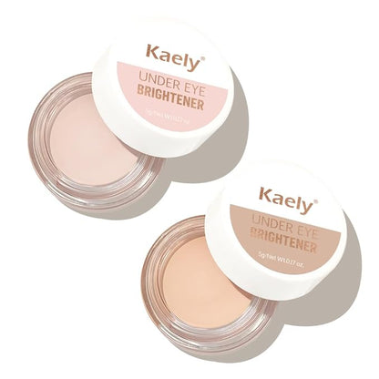 evpct 2Pcs under Eye Brightener, Nourishing Luminous under & 04#