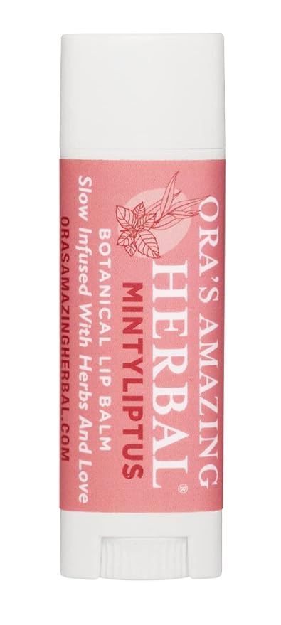 Natural Lip Balm, Herbal Infused, Mintyliptus