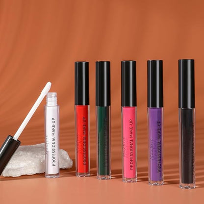 Purple Matte Lipstick Lip Stain High Pigmented Long High