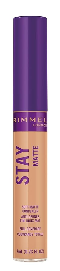 Rimmel London Stay Matte - 210 Shell - Free Radicals, 0.23oz