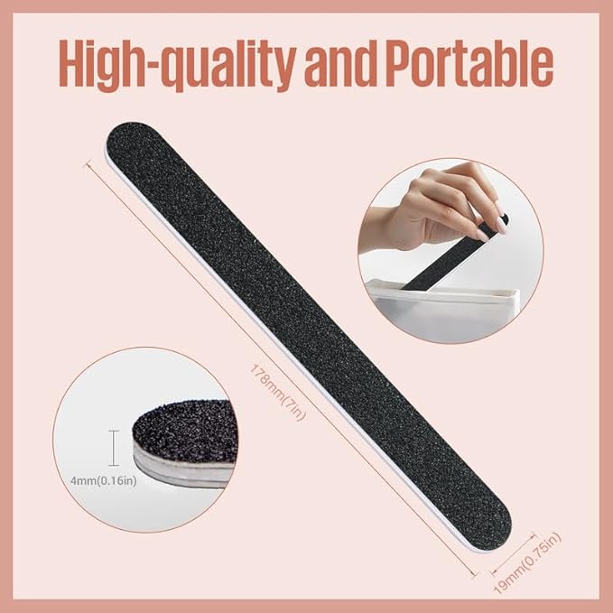 Mefa nail file, 10 pack