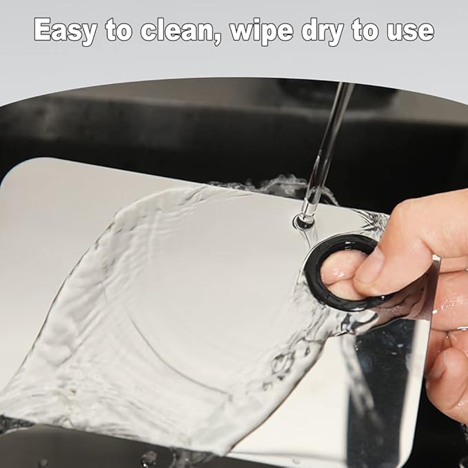 4 Pack Makeup Mixing Palette with Spatula, Stainless