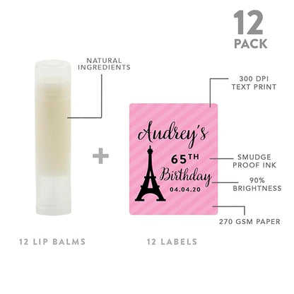 Andaz Press Personalized Milestone Birthday Party Eiffel