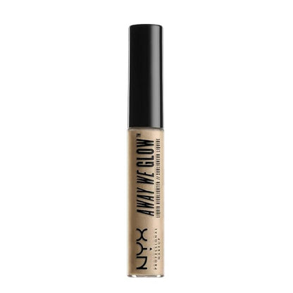 NYX Professional Makeup Away We Glow Liquid Highlighter, Fluid Ounce