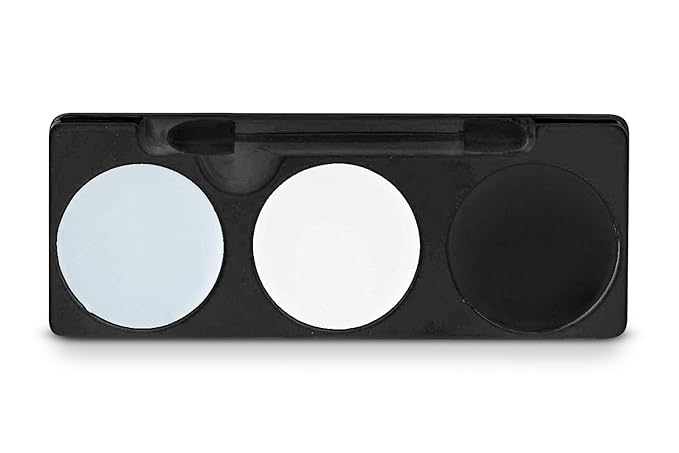 Mehron Makeup Tri-Color Character Makeup Palette | Halloween, 7 oz