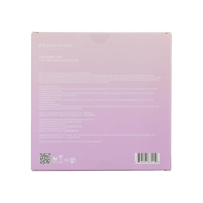 Profusion Cosmetics Frosted Snow Sparkle Frosted Lip Gloss Gloss