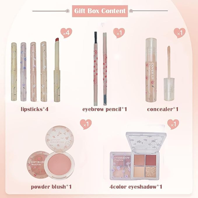 Makeup Kit for Women 8 Pieces Makeup Sets,