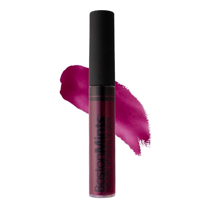 Newberry Lip Gloss (.25oz) - Naturally Refreshing Vegan Lip Gloss with Aloe, Vitamins C & E, Spearmint Extract