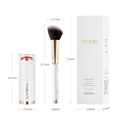 Blush Stick, Cream Blush for Cheeks and Lip
