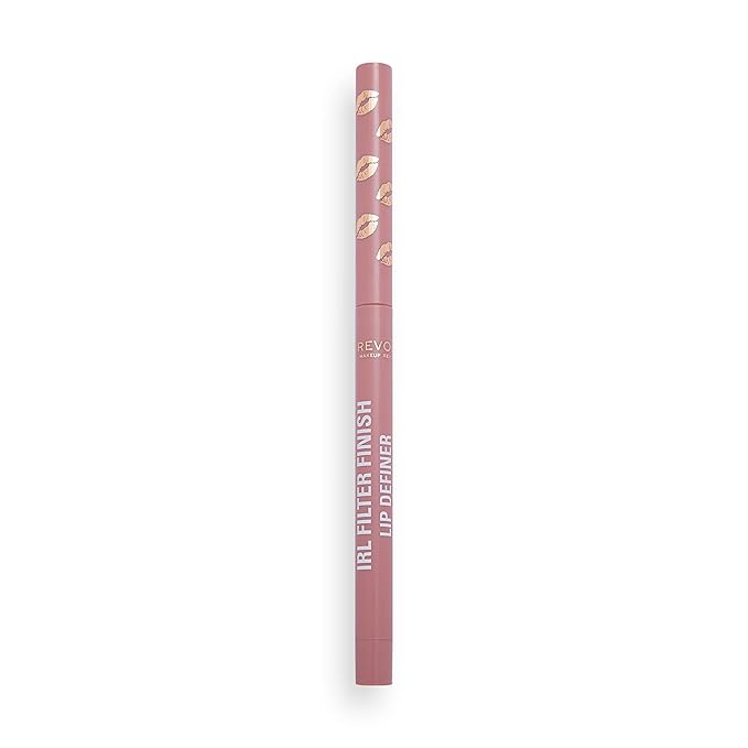Makeup Revolution IRL Filter Finish Lip Liner Definer Chai Nude Waterproof Long Lasting Set with Matching Lipsticks or Lip Gloss