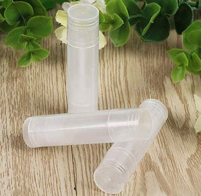 12 Pieces Clear Plastic Empty Lip Bottle