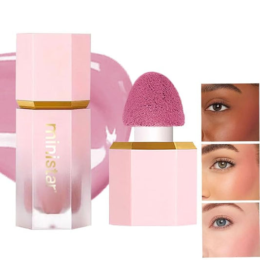 Liquid Blush Makeup, Cream Blush for Cheeks, Waterproof