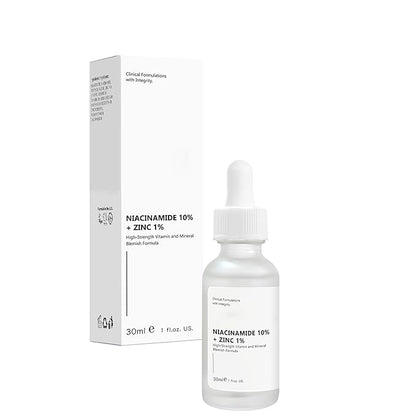 Niacinamide 10%+ Zinc 1% Serum For Face, Niacinamide Serum For Face, Dermatologist, Redness Relieve-30ml 1floz, 2Pcs