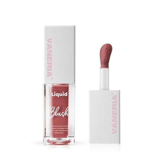 VANERIA Liquid Blush for Cheeks,Long lasting High Pigment Blushes.#1 (/0.17oz) 5g