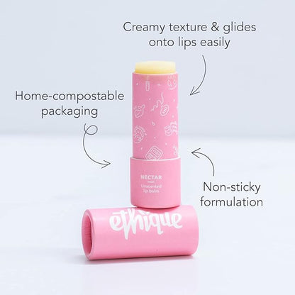 Ethique Nectar Unscented Lip Balm -