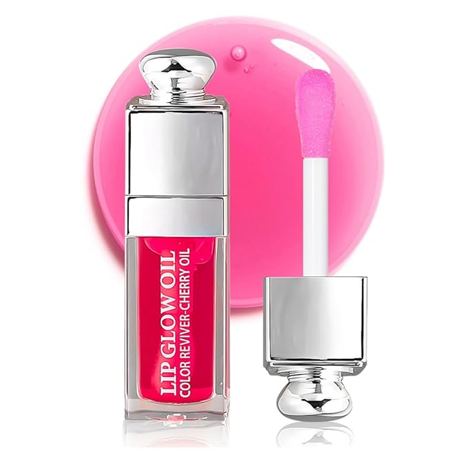 Hydrating Lip Glow Oil, Moisturizing Plumper