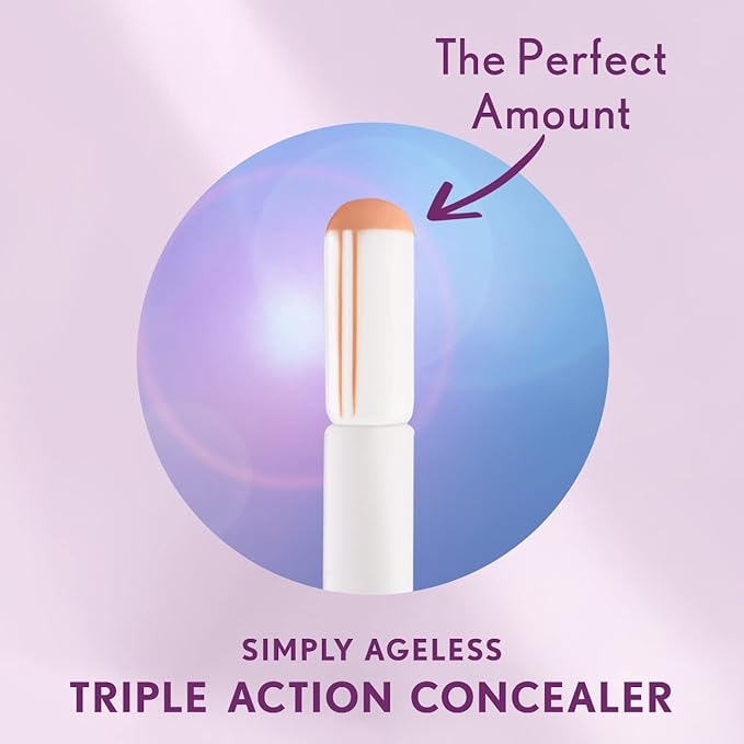 COVERGIRL Simply Ageless Triple Action Concealer, Warm Beige, of 1