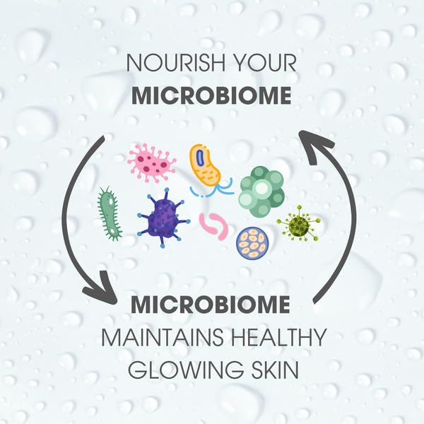 Consult Beaute - MICROBIOME Skin Barrier Moisture Balancing Skin Care Trio - Serum Concentrate, Hydrating Facial Cream & Kombucha Face Wash - For All Skin Types - Lightweight - For Women and Men