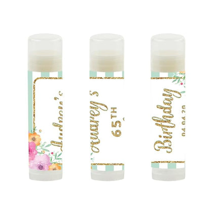 Andaz Press Personalized Milestone Birthday Party Glitter,