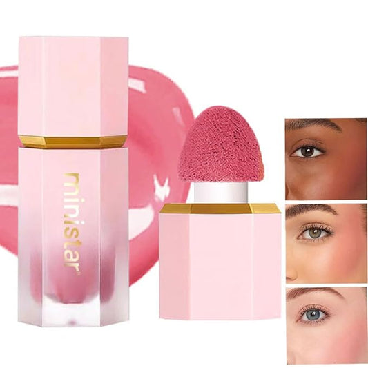 Liquid Blush Makeup, Cream Blush for Cheeks, Waterproof