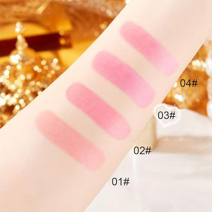 BINGBRUSH Clear Crystal Color Changing PH Lipstick,Rich in Vitamin E for All-Day Moisture,Gold Foil Long Lasting Moisturizer Waterproof Discoloration (03#)