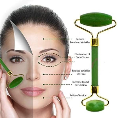 Green Jade Roller & Gua Sha Stimulating