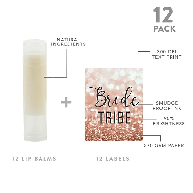 Andaz Press Bridal Shower Bachelorette Party Glitter