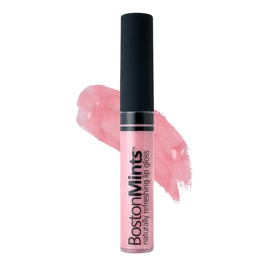 Swanboat Lip Gloss (.25oz) - Naturally Refreshing Vegan Lip Gloss with Aloe, Vitamins C & E, Spearmint Extract