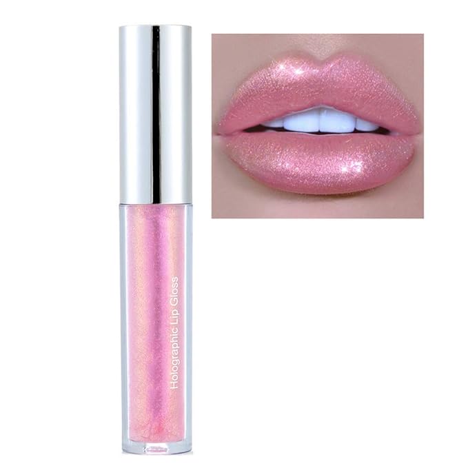 ZJchao Glossy Lipstick Lip Gloss, Waterproof Moisturizing Lipstick Glossy