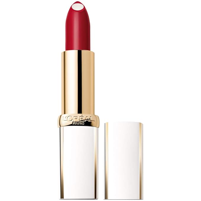 L'Oreal Paris Age Perfect Luminous Hydrating Lipstick, Sublime Red, 0.13 Ounce