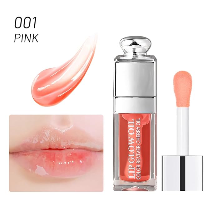 Hydrating Lip Glow Oil, Moisturizing Plumper