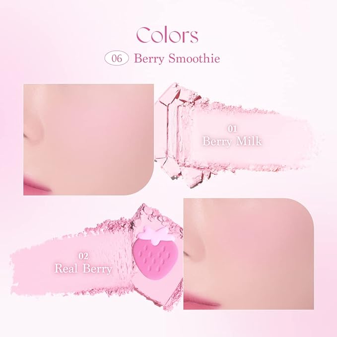 Dasique Blending Mood Cheek #06 Berry Smoothie |