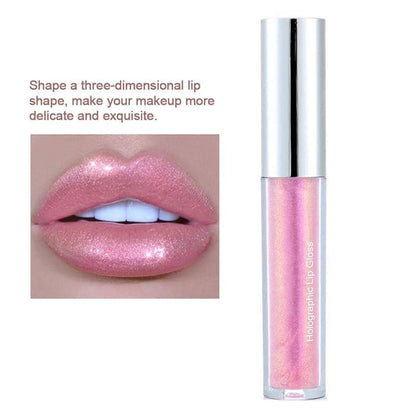 ZJchao Glossy Lipstick Lip Gloss, Waterproof Moisturizing Lipstick Glossy