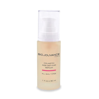 Bio Jouvance - Colastin Age Defying Serum 1oz / 30ml - Professional Eye & Face Hydrating Cream | Facial Skin Care Treatment | Made in France