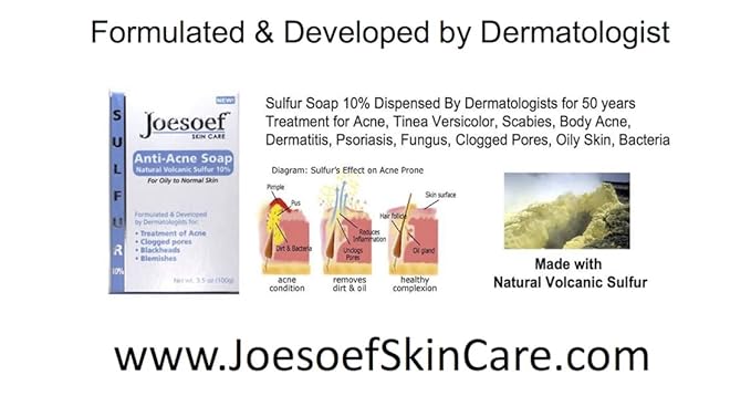JOESOEF SKIN CARE Sulfur Soap