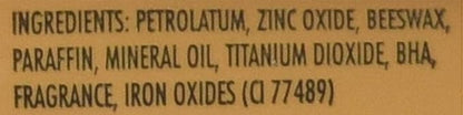 Zinka Colored Nosecoat Zinc Oxide Based Water Resistant 2 Pack Bundle 0.6 Ounce Tube - Flesh