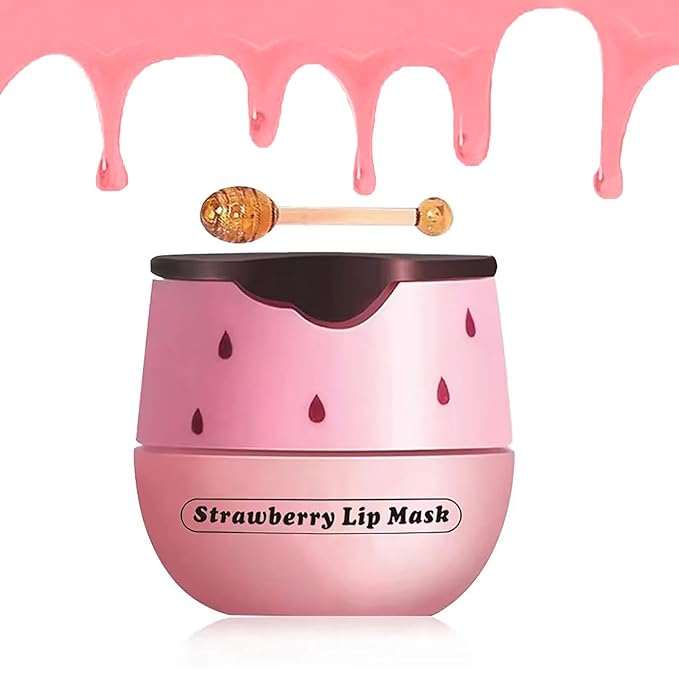 Strawberry Lip Balm Sleeping Lip Mask,