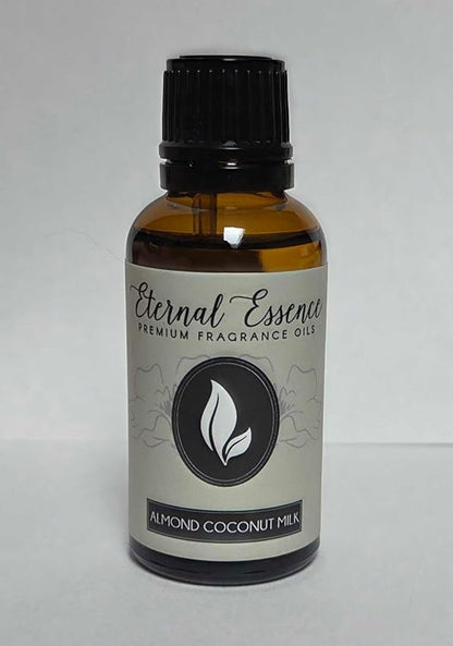 Eternal Essence Oils Almond Coconut Milk 30ml Premium Fragrance Oil - for Candle, Soap Making, Aromatherapy, Diffusers, Home Care, & Humidifiers