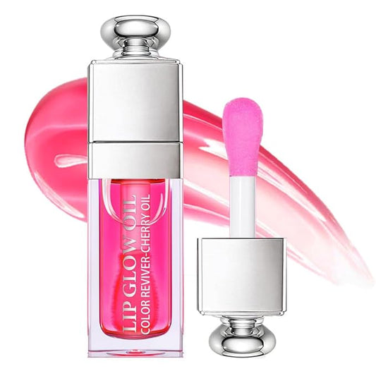 Moisturizing Lip Oil,No-Sticky Gloss Balm Care,Fruit