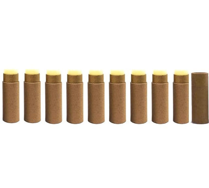 Paperboard Lip Balm Tubes,Cardboard Krafts Lipstick Solid