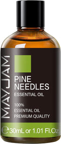 Pine Needles Essential Oil 30ML, Pure Essential Oils for Massage, Diffusers, Pine Needles Oil for Soap Candle Making (1.01FL.OZ Bottle)